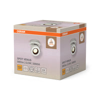 Aplique de pared OSRAM DECOR SPOT VENUS, 5,5 W, 210 lm, blanco