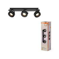 Lámpara de techo OSRAM DECOR SPOT VENUS, 16 W, 650 lm, negra