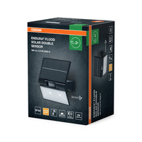 OSRAM ENDURA STYLE SOLAR DOUBLE Strahler mit Sensor 2,90W / 3000K Warmweiß