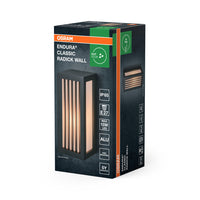 OSRAM ENDURA CLASSIC RADICK W Außenwandleuchte, dunkelgrau