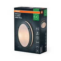 Aplique de pared para exterior OSRAM ENDURA CLASSIC ORBI W, gris oscuro