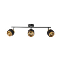 OSRAM DECOR Spot Hornet Deckenleuchte 3X2.8W, E14, 250lm, 2700K, Schwarz