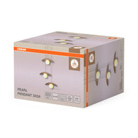 Lámpara colgante OSRAM DECOR Pearl 3xG9 Beige