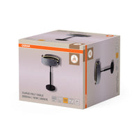 Lámpara de mesa OSRAM DECOR Curve Felt 19W 830 Gris oscuro