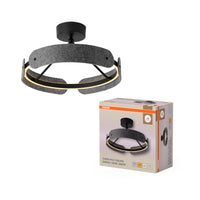 OSRAM DECOR Curve Felt Deckenleuchte 33W 830 Dunkelgrau
