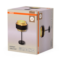 Lámpara de mesa OSRAM DECOR Hornet 1xE27 Negra