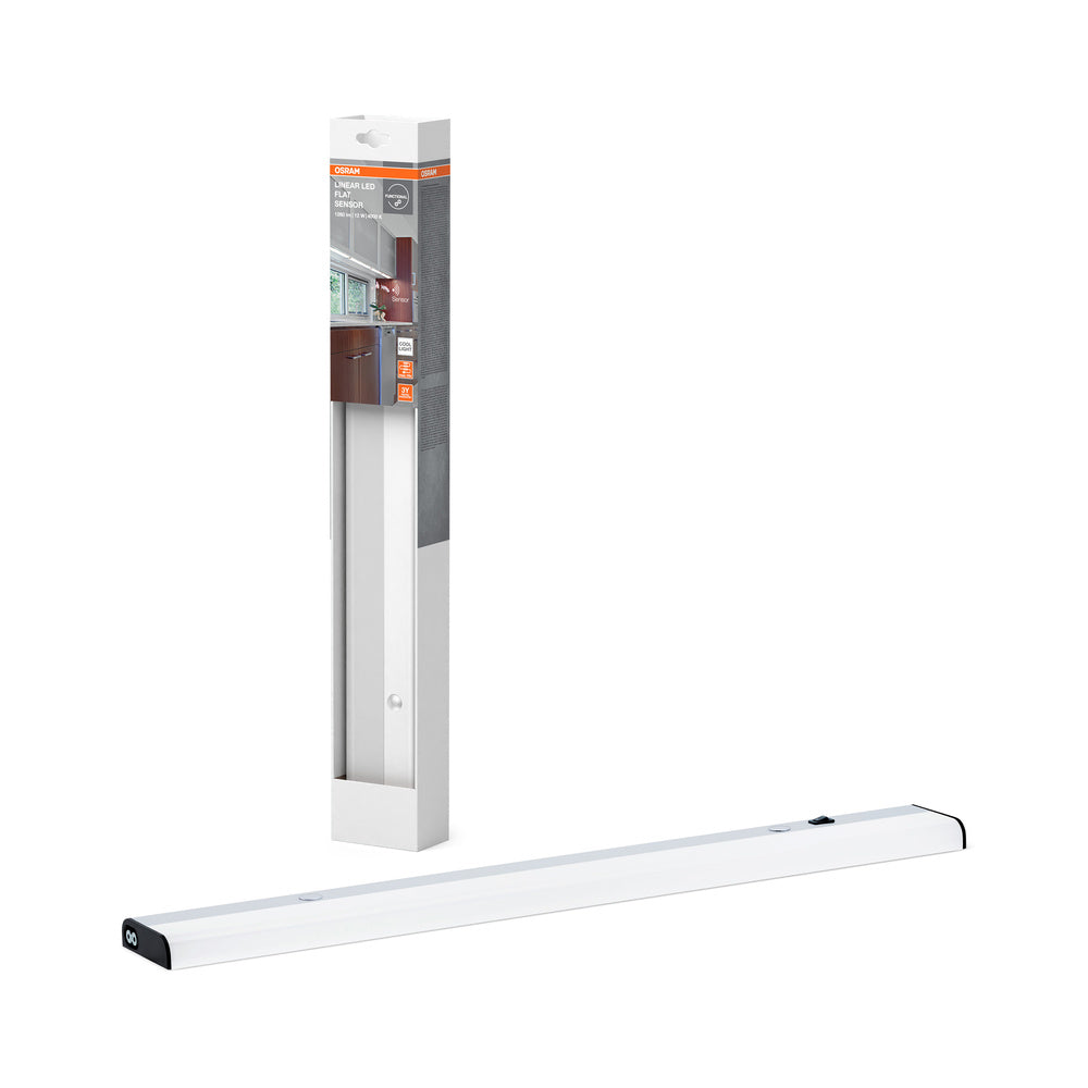 Lámpara OSRAM LinearLED Flat® con sensor, 12 W, blanco frío, 4000 K