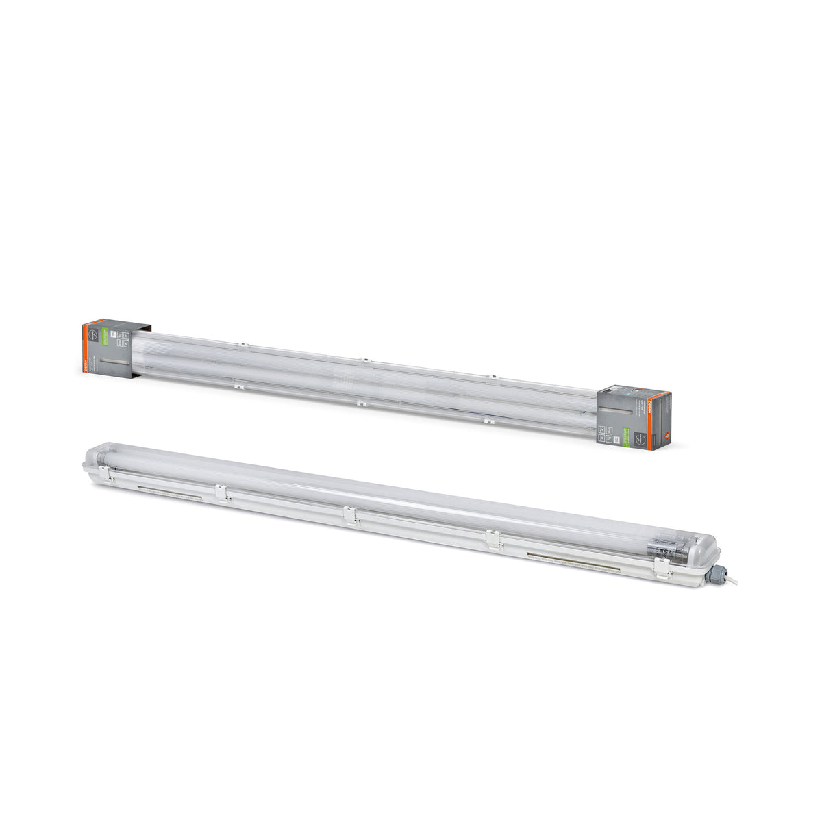 Luminaria para ambientes húmedos OSRAM SUBMARINE PCR 120 2 x 13,5 W 840 G13 T8, 3100 lm, 4000 K, blanco frío