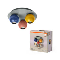Lámpara de techo OSRAM DECOR Bubble, 3 luces, E27, multicolor