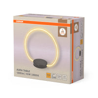 Lámpara de mesa OSRAM DECOR Aura 10W, 3000K, 1200lm, Touch DIM USB