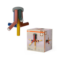 Lámpara de techo OSRAM DECOR Straw, 5 luces, E27, Multicolor