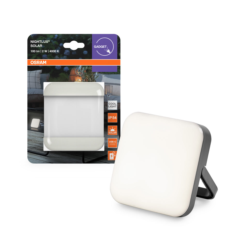 NIGHTLUX SOLAR 840 DIM USB Grey