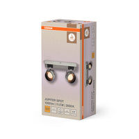Lámpara de techo OSRAM DECOR SPOT JUPITER, 11,5 W, 410 lm, color plata