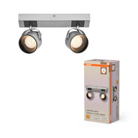 Lámpara de techo OSRAM DECOR SPOT JUPITER, 11,5 W, 410 lm, color plata