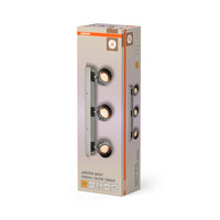 Lámpara de techo OSRAM DECOR SPOT JUPITER, 16,5 W, 550 lm, color plata