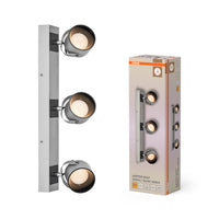 Lámpara de techo OSRAM DECOR SPOT JUPITER, 16,5 W, 550 lm, color plata