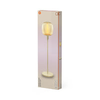 Lámpara de pie OSRAM Decor Stick Floor Beige, corta, 78 cm, E27, sin bombilla