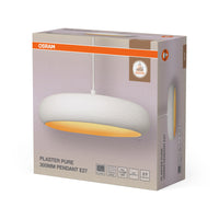 Lámpara colgante OSRAM DECOR Plaster Plaster Light, E27, 298 mm