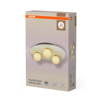 Lámpara de techo OSRAM DECOR Plaster Nest 3xG9 blanca