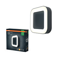 Lámpara de pared y techo LED OSRAM, luz para aplicaciones exteriores, blanco cálido, 202,0 mm x 202,0 mm x 45,0 mm, ENDURA STYLE SQUARE