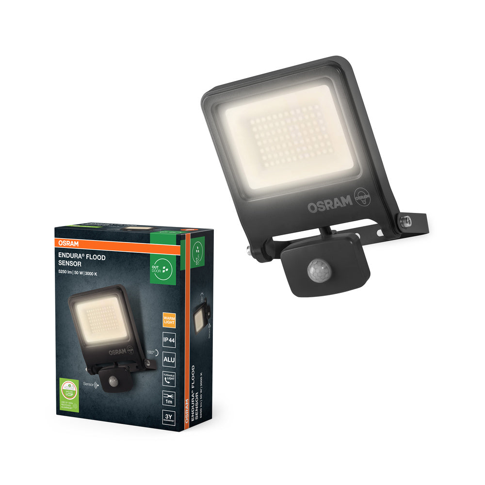Sensor de inundación OSRAM ENDURA® Blanco cálido 50 W 3000 K DG