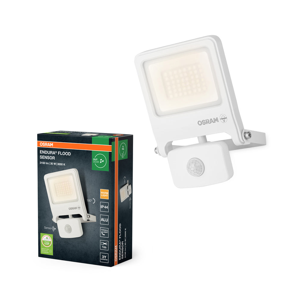 OSRAM ENDURA® LED Strahler Sensor 30W / 3000K Warmweiß