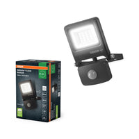 OSRAM ENDURA® LED Fluter, Leuchte für Außenanwendungen, Kaltweiß, Integrierter Tageslicht- und Bewegungssensor, Endura Flood Sensor