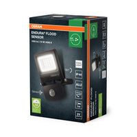 OSRAM ENDURA® LED Fluter, Leuchte für Außenanwendungen, Kaltweiß, Integrierter Tageslicht- und Bewegungssensor, Endura Flood Sensor