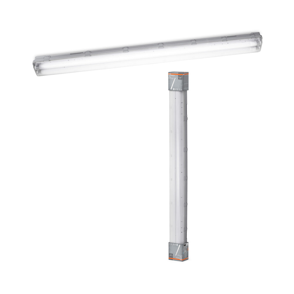 Luminaria LED OSRAM para exteriores, resistente a la humedad, blanco frío, 1265 mm x 115,0 mm x 86,0 mm, SubMARINE