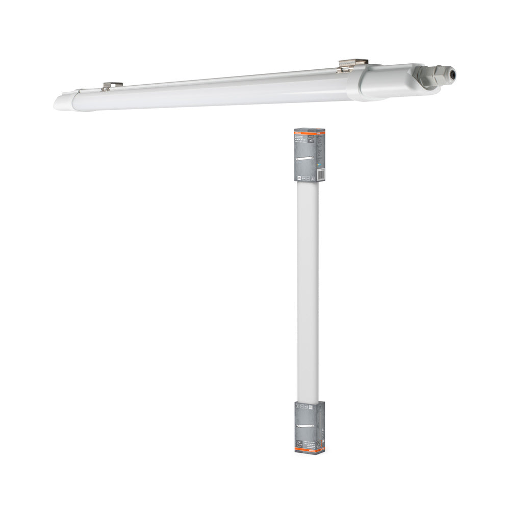 OSRAM OSRAM SUBMARINE Lámpara de techo LED integrada, compacta y económica, resistente a la humedad, 71,5 cm, 10 W/4000 K, blanco frío