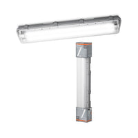 Lámpara de techo LED OSRAM SUBMARINE, apta para lugares húmedos, 65,1 cm, 2 luces, 16 W / 4000 K blanco frío