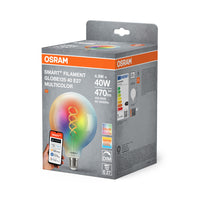 OSRAM Matter SMART+ LED Lampe CLASSIC Edison, RGB, Filamentglas, 4,8W, 470lm, E27