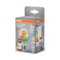 Filamento OSRAM SMART+ Matter Formas clásicas Multicolor 4.8W 827-865 Multicolor E27