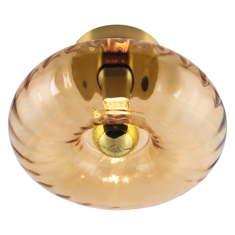 OSRAM DECOR Gold Glass Deckenleuchte E27 Gold