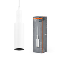 Lámpara colgante OSRAM TRACKLIGHT PENDANT CYLINDER, blanca GU10