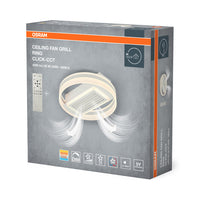 Ventilador de techo LED OSRAM Ring 55 W, CCT blanco 3000 K-6500 K