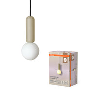 Lámpara colgante OSRAM DECOR Concrete Mic 1xG9 beige