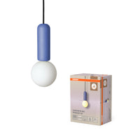 Lámpara colgante OSRAM DECOR Concrete Mic 1xG9 Azul