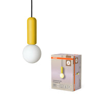 Lámpara colgante OSRAM DECOR Concrete Mic 1xG9 Amarillo