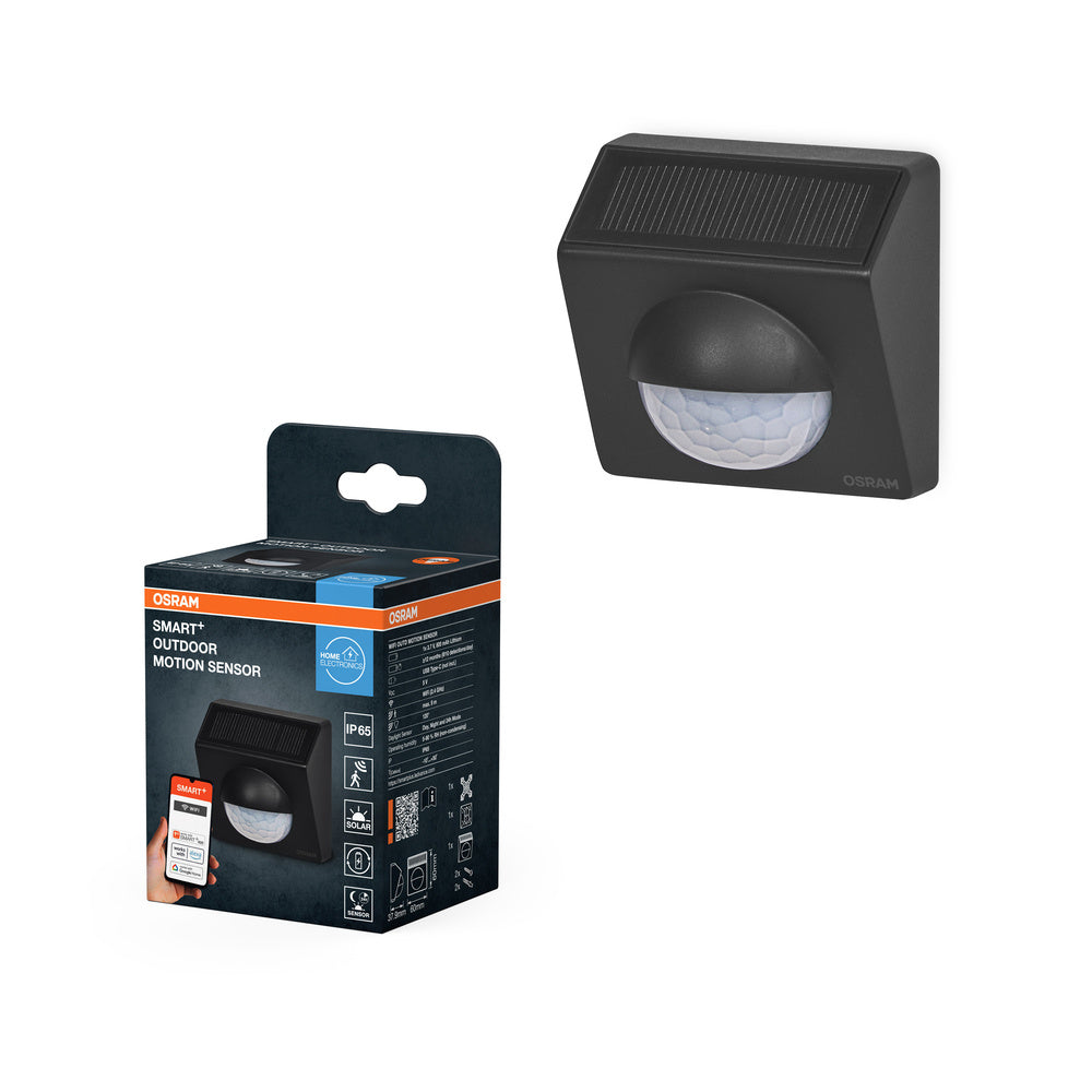 Sensor de movimiento para exteriores OSRAM WiFi SMART+, gris oscuro