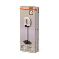 Lámpara de mesa circular OSRAM DECOR 8,3 W CLICKCCT negra