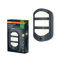 ENDURA STYLE PLATE Wall Sensor 12.5W Dark Grey