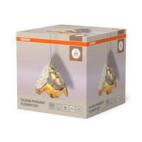 Lámpara colgante OSRAM DECOR Gleam Flower E27 blanca