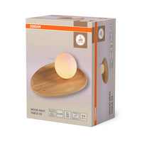 Lámpara de mesa OSRAM DECOR Wood Nest 1xG9 Marrón