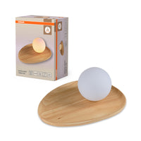 Lámpara de mesa OSRAM DECOR Wood Nest 1xG9 Marrón