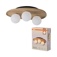 Lámpara de techo OSRAM DECOR Wood Nest 1xG9 Marrón