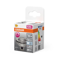 OSRAM LED Lampe LED SUPERSTAR MR16 12 V 6.8W 940 GU5.3, 621 lm, 4000 K, Kaltweiß