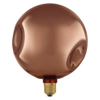 Lámpara LED OSRAM DECOR, cristal grande, oro rosa