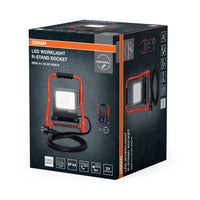 OSRAM WORKLIGHTS R-STAND Baustrahler, Mehrfachsteckdose, (GEN 2) 50W, 4500lm, 4000K