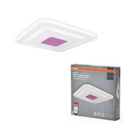 OSRAM Wifi SMART+ ORBIS SADDIE LED RGBW mehrfarbig Deckenleuchte 50x50cm Tunable Weiß 36W / 2700-6500K